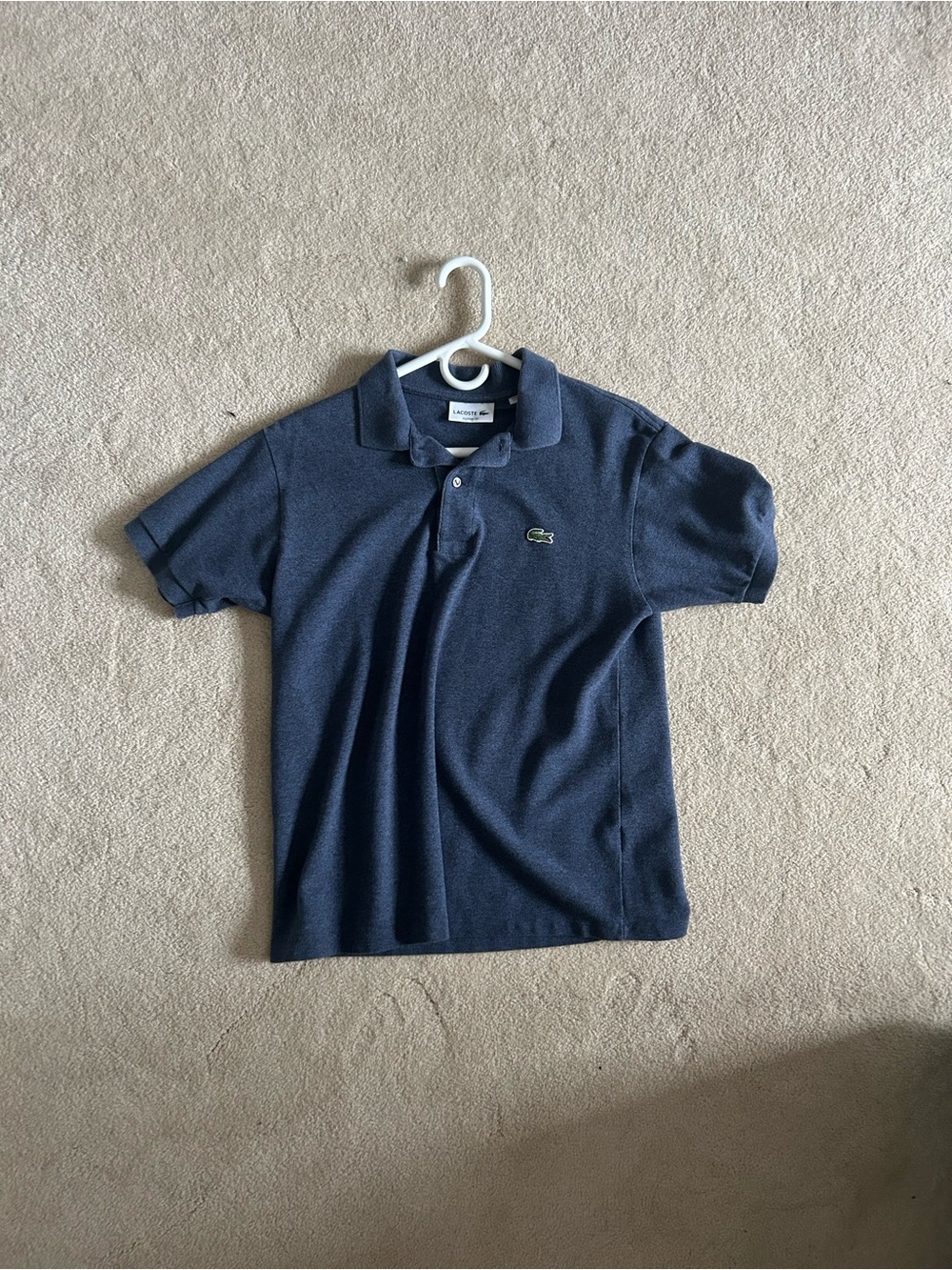 Lacoste Men’s Small Dark Blue Navy Polo Shirt